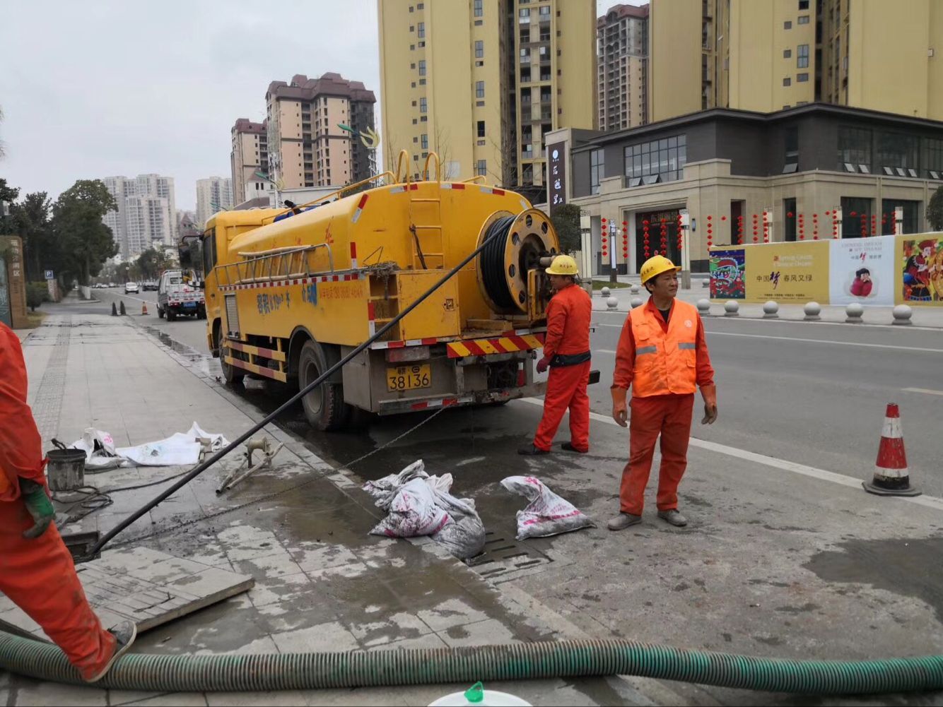 沾化排污管道清淤-管道清洗